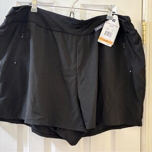 Women’s bathing suit bottom.  Swim shorts with full panty